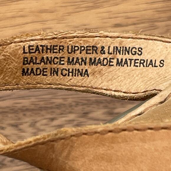 Born Sandals Womens Size 9 M Brown Leather Casual Comfort Walking Shoes - Picture 9 of 9